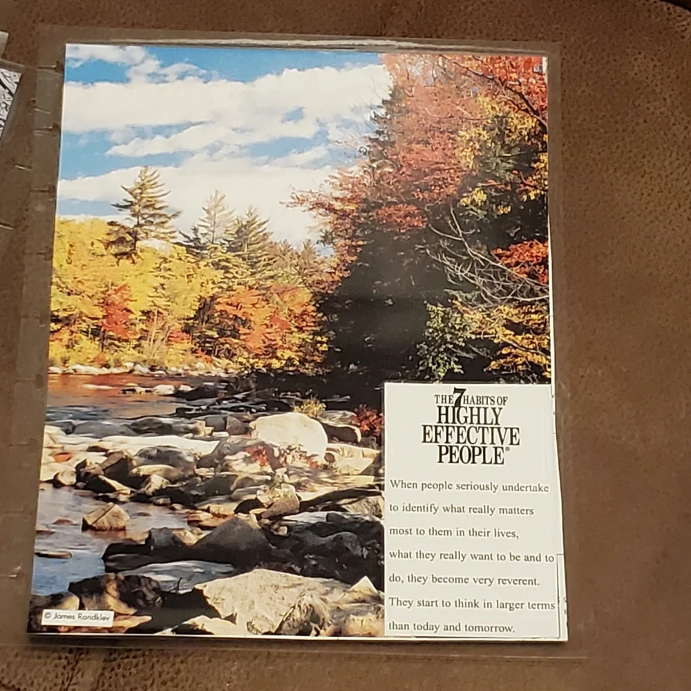 Homemade cover & five dashboards/dividers for a classic size disc bound planner